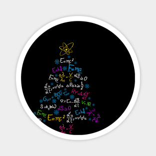 Physics Christmas Tree Magnet